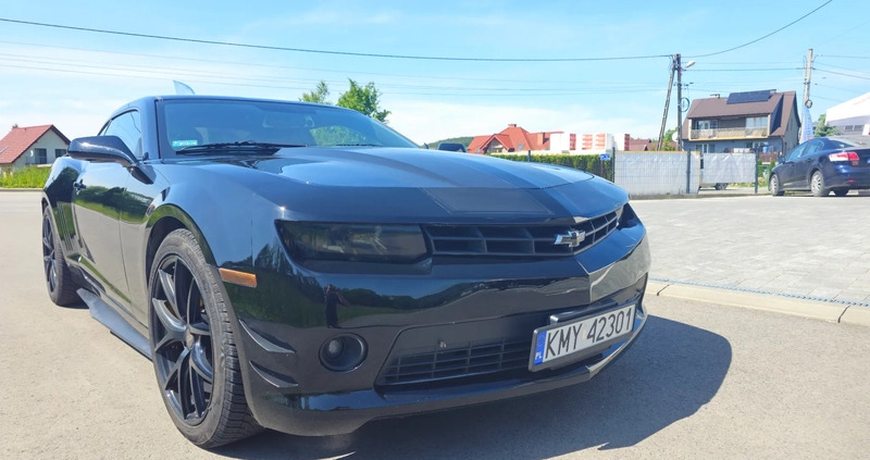 Chevrolet Camaro cena 69000 przebieg: 191000, rok produkcji 2015 z Myślenice małe 46